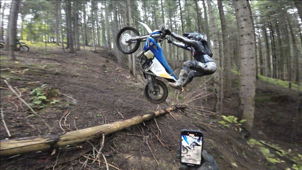 Acrobatic Ride in The Forest - I’m Testing Sherco