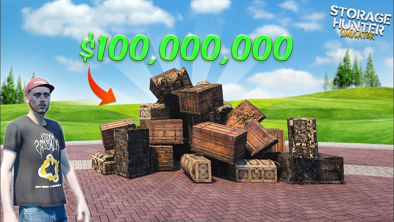 $100 Million Chest For @TechnoGamerzOfficial In Storage Hunter Simulator #11
