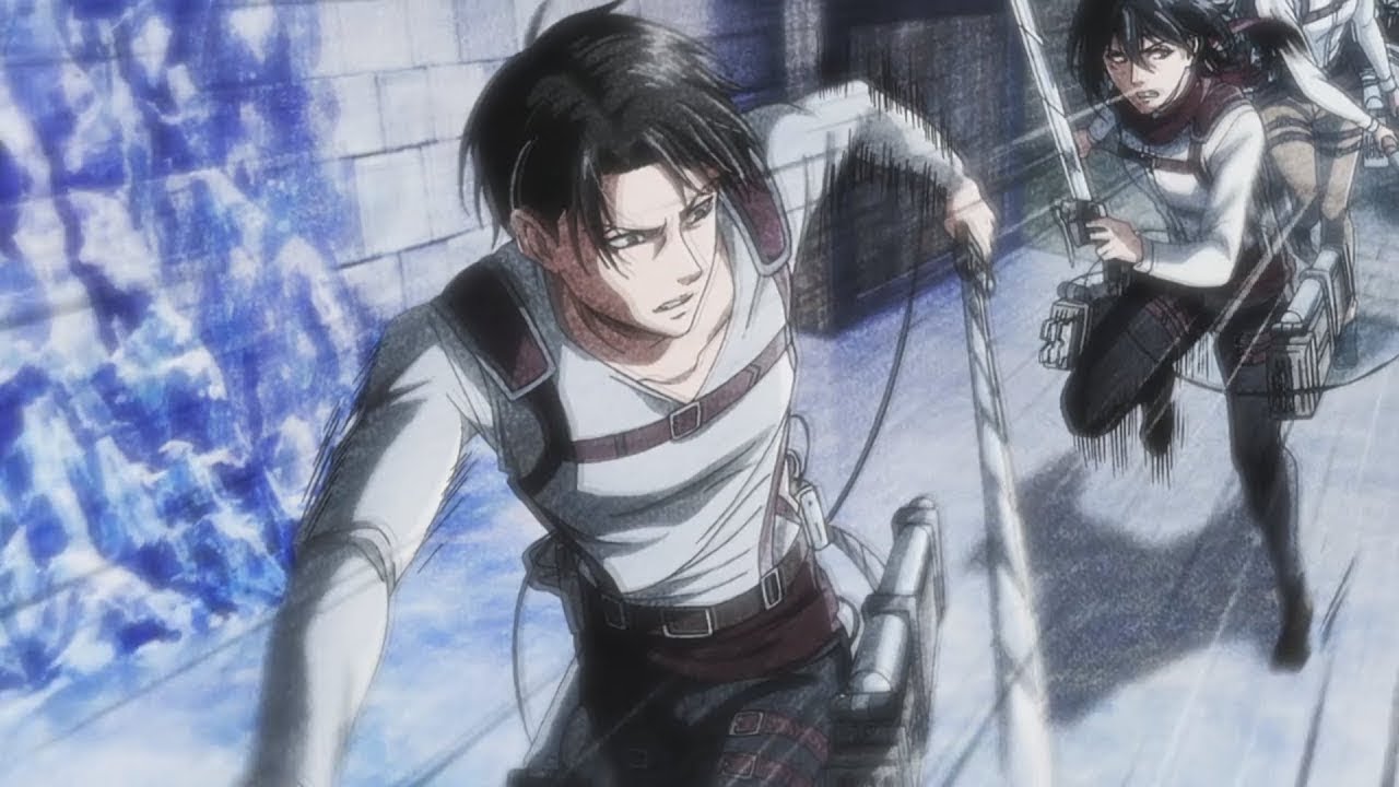 El escuadrón de Levy vs el escuadrón de Kenny | Shingeki no Kyojin 3x07 Sub Español