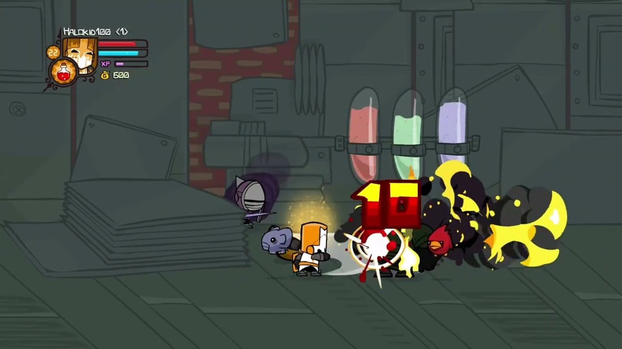 Castle Crashers (Orange Knight Campaign) Part 6: Industrial Castle