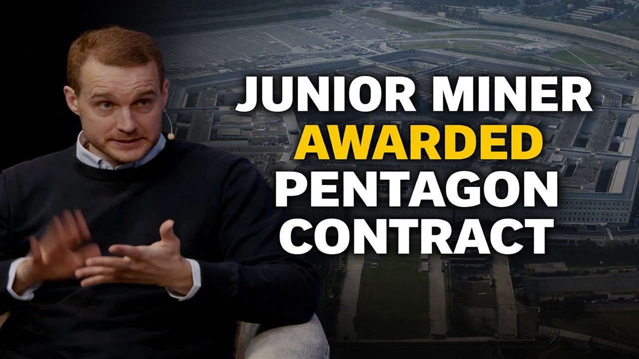 Junior Miner Awarded Pentagon Contract