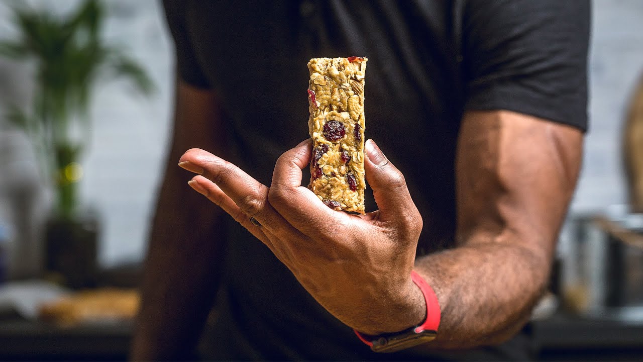 Easy, 3 Ingredients Homemade Vegan Granola Bars (Vegan Meal Prep Snacks)