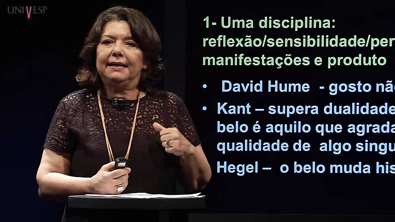 Filosofia da Educação - Aula 24 - Estética - 2