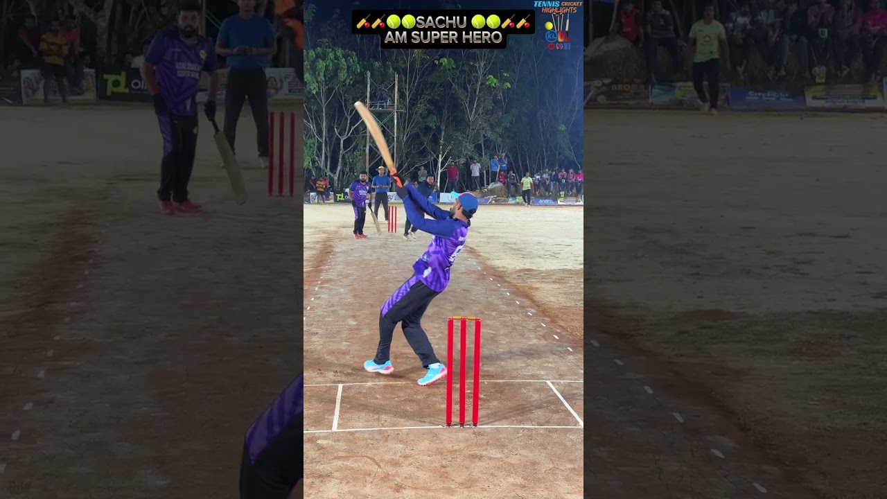 Am Super Hero Sachu Aadalodakam Super batting and Bowling😳😳😳 @OPL FLOOD LIGHT CRICKET 65K