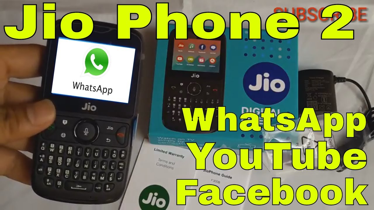 Jio Phone 2 Unboxing, whatsapp, Quick Review, Dual sim, camera, Features | Hindi