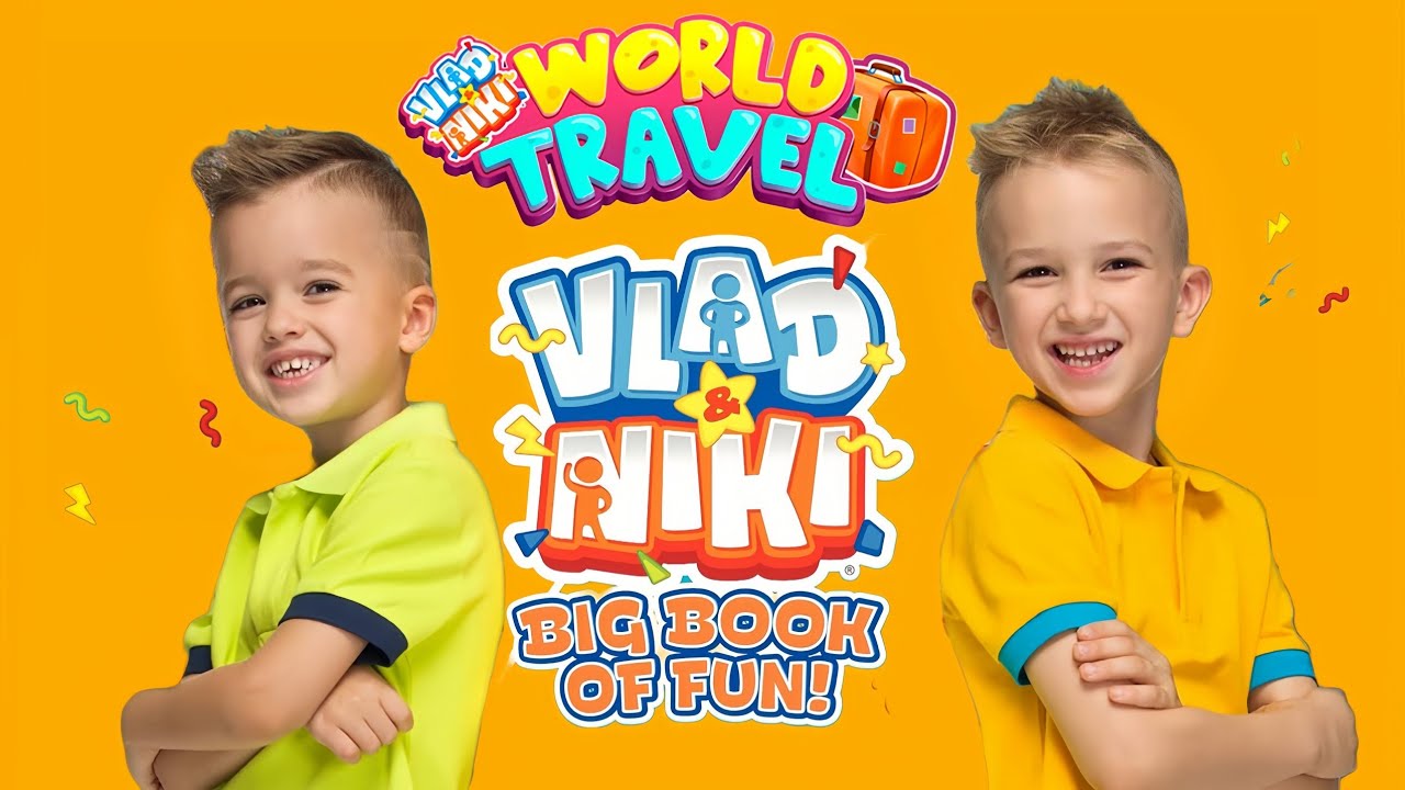 Vlad and niki Big book Of Fun Woooooow 