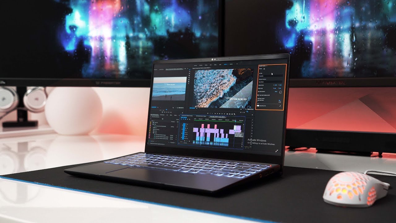 MSI Prestige 14 - Intel Comet Lake 10th Gen Laptop! (First Look)