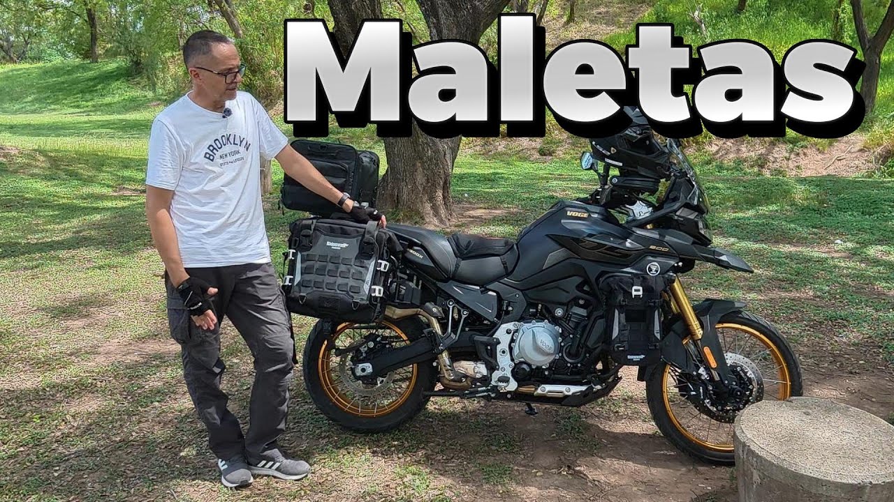 Equipamiento completo de MALETAS a la VOGE 900 #mototurismo #voge