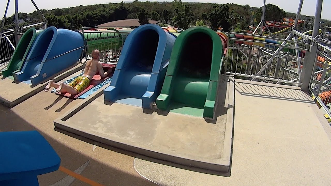 Racing Water Slide at Dreamer Water Park