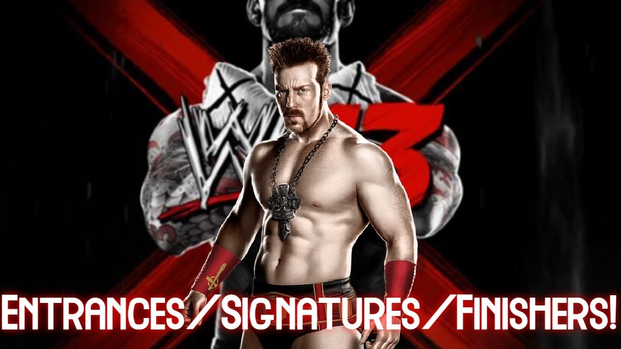 WWE 13 Entrances/Signatures/Finishers: Sheamus