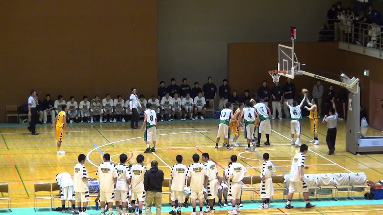市立船橋vs八王子(1Q)高校バスケ 2013 KAZU CUP決勝