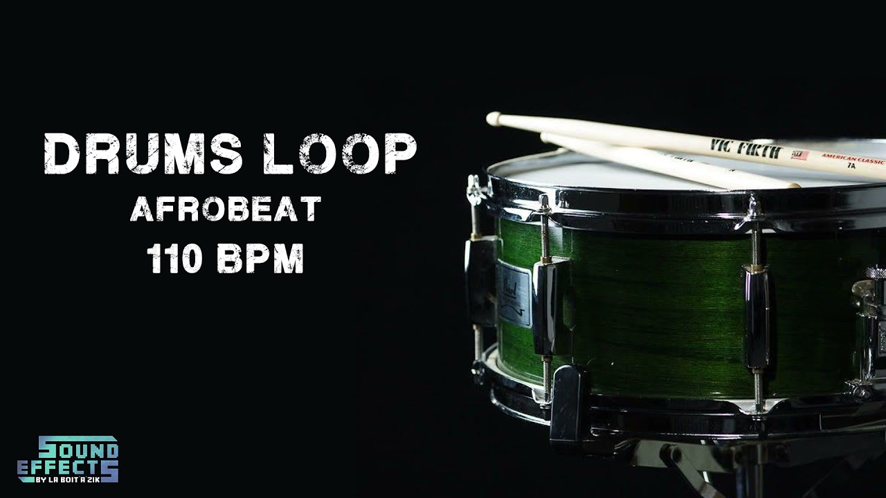FREE DRUMS LOOP - Afrobeat - 110 BPM 🥁