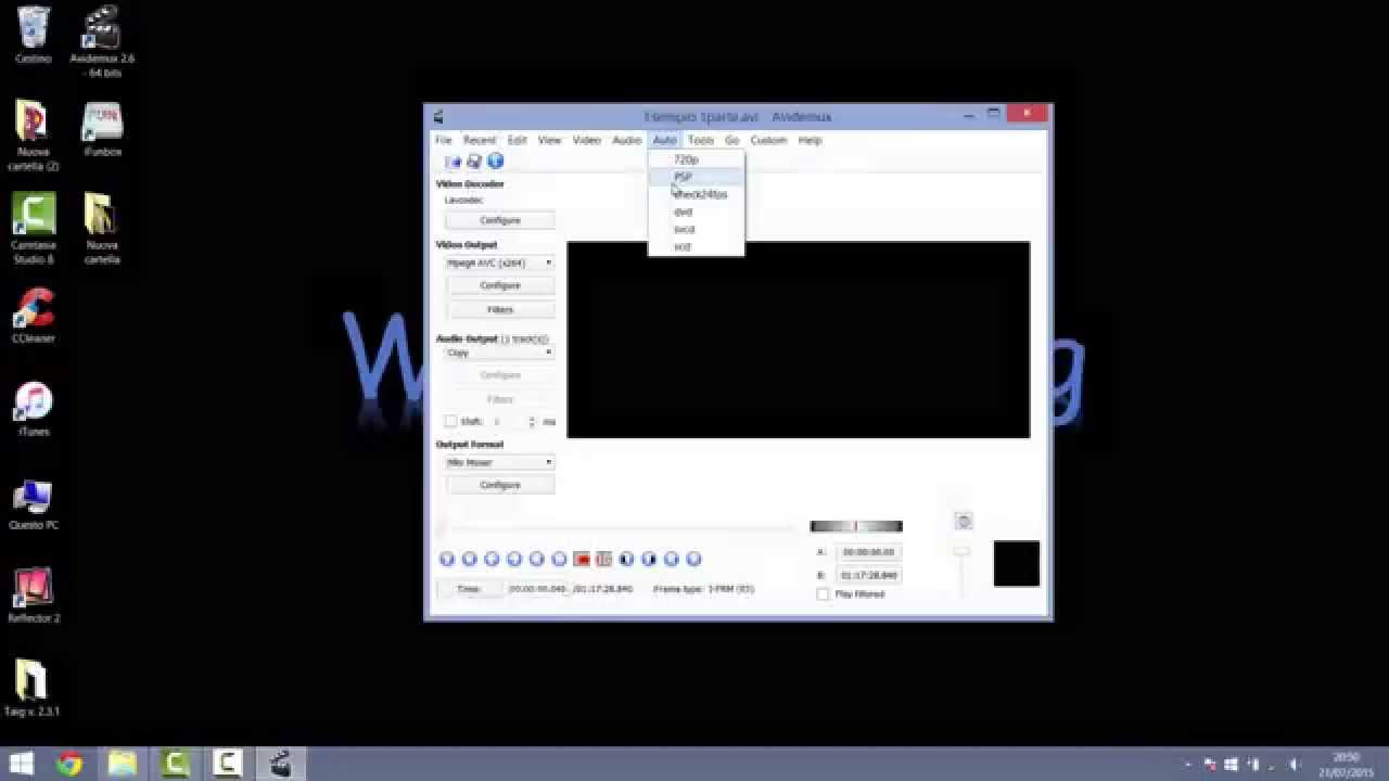 [Tutorial Avidemux #2] Come unire due parti di un video
