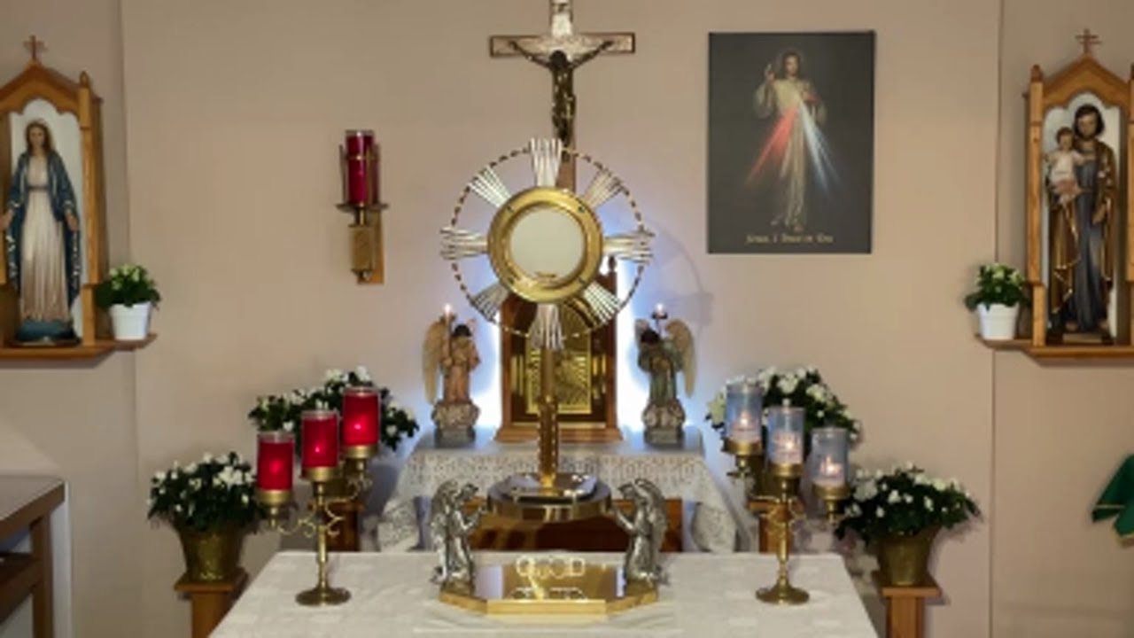 LIVE Eucharistic Adoration - Sisters of Divine Mercy