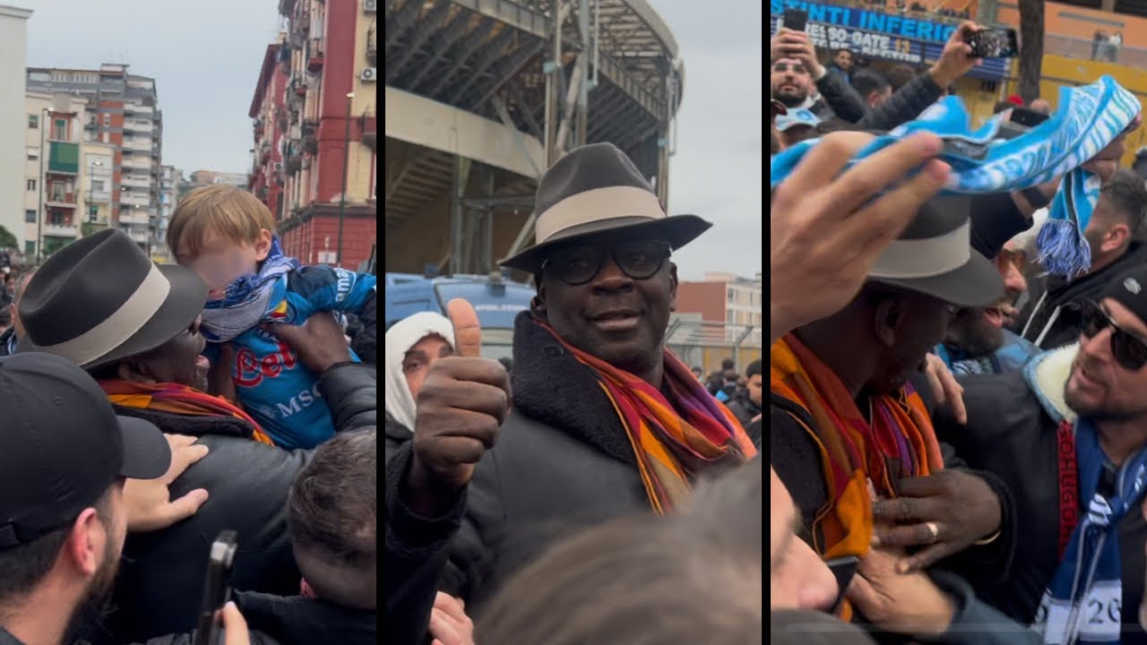 CLAMOROSO THURAM al Maradona prima di NAPOLI INTER: guardate cosa fa tra i tifosi azzurri! 😱