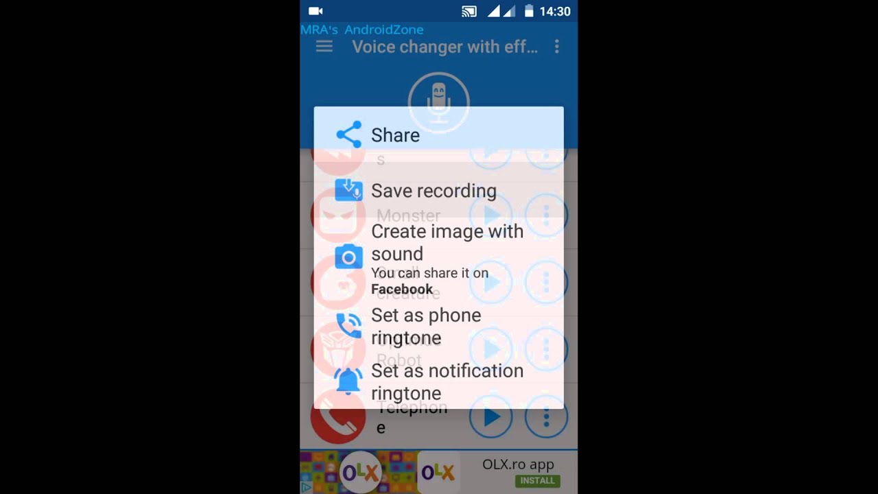 Voice changer with effects- Recommended App #25 APP