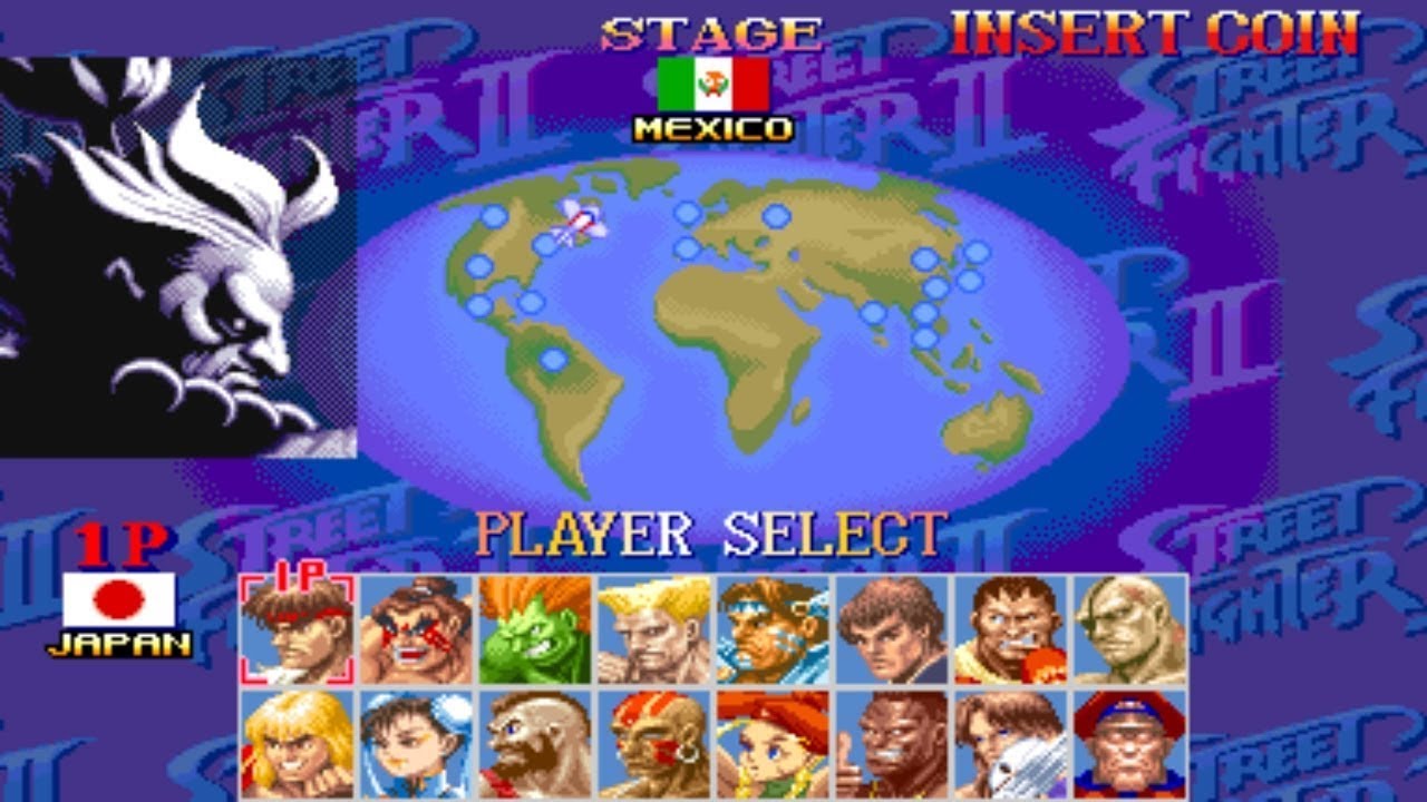 Street Fighter 2 TNC Turbo Türkçe - Akuma' nın YOLU = Akuma Nasıl Seçilir (Zor Mod 300+ jeton)