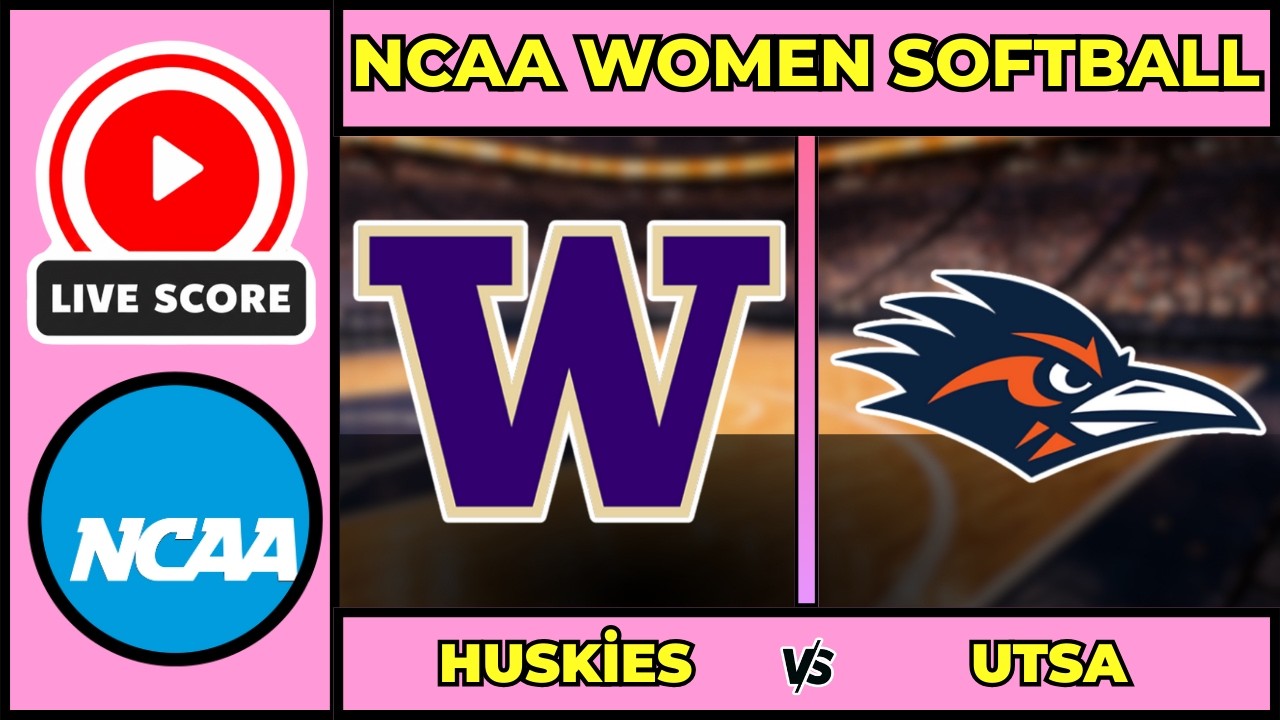 🔴 LIVE: Washington vs UTSA | NCAAW Softball Scoreboard | Feb 7 | UTSA Invitational