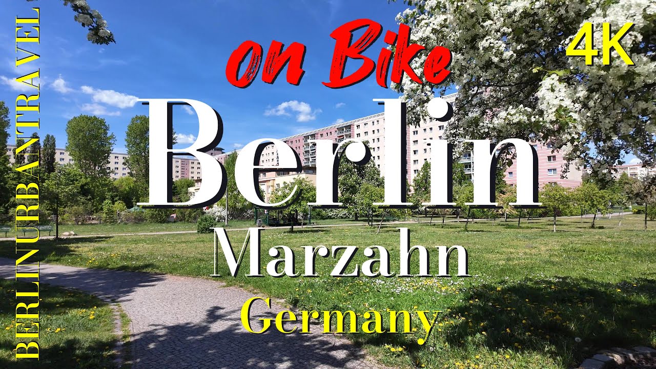 Berlin - Marzahn | Germany 4K 🇩🇪 Bike Tour