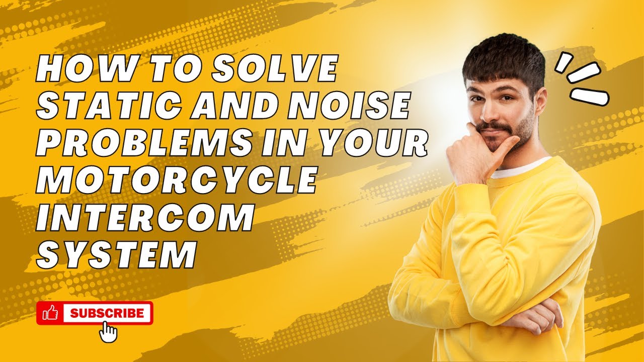 How To Solve Static and Noise Problems in Your Motorcycle Intercom System