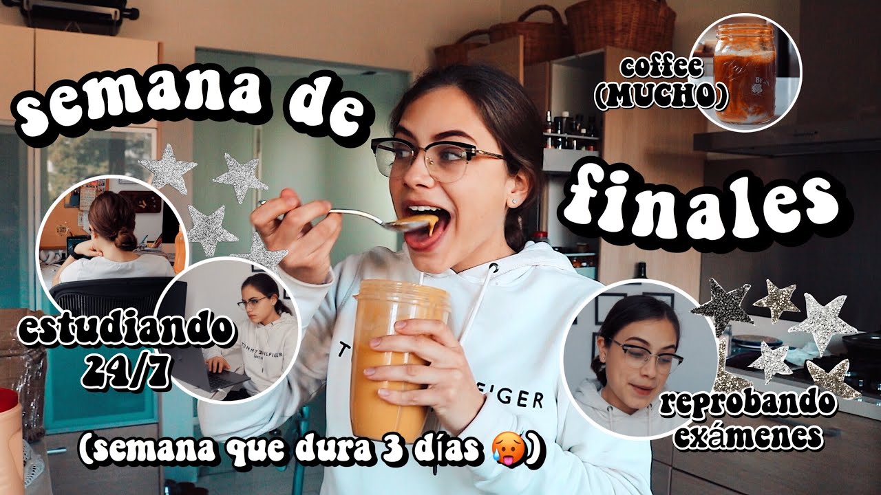 VLOG SEMANA de EXAMENES FINALES (por zoom lol) + TIPS para EXÁMENES EN LÍNEA || Ana Díaz