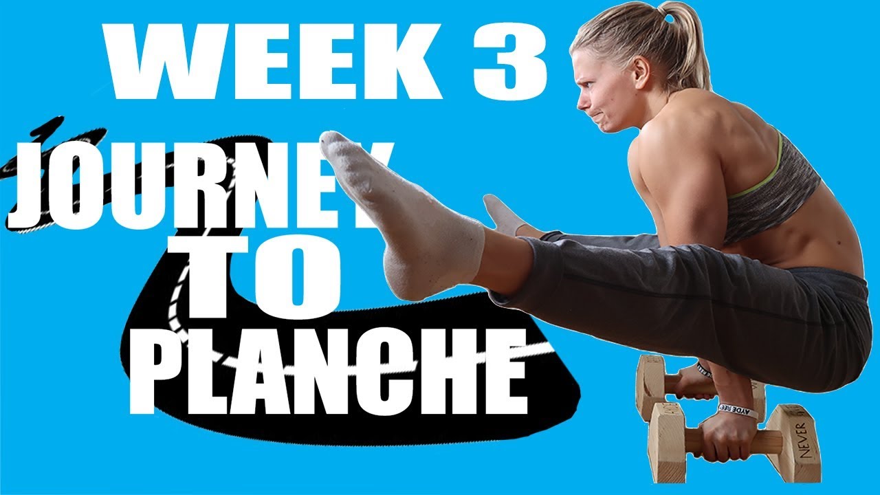 Training For Straddle Planche - Journey to Planche Week 3