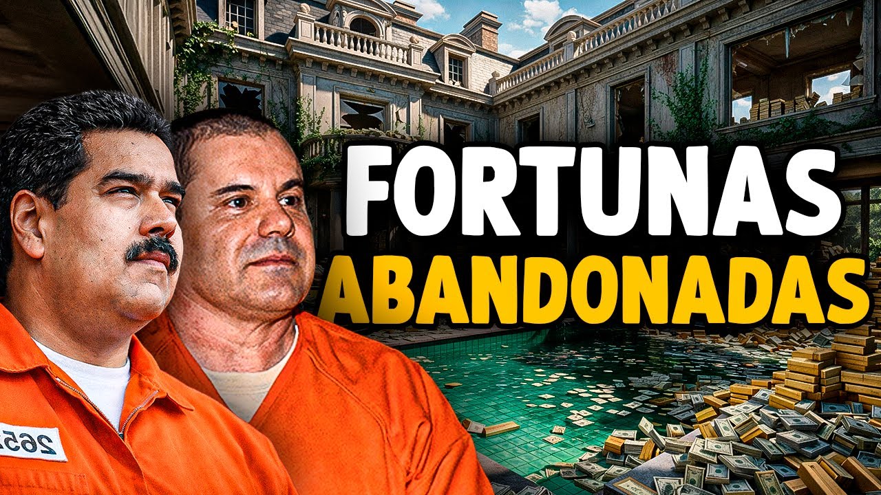 6 FORTUNAS ABANDONADAS por NICOLÁS MADURO y el CHAPO en VENEZUELA y MEXICO (INCREÍBLE) TRUMP , EE.UU