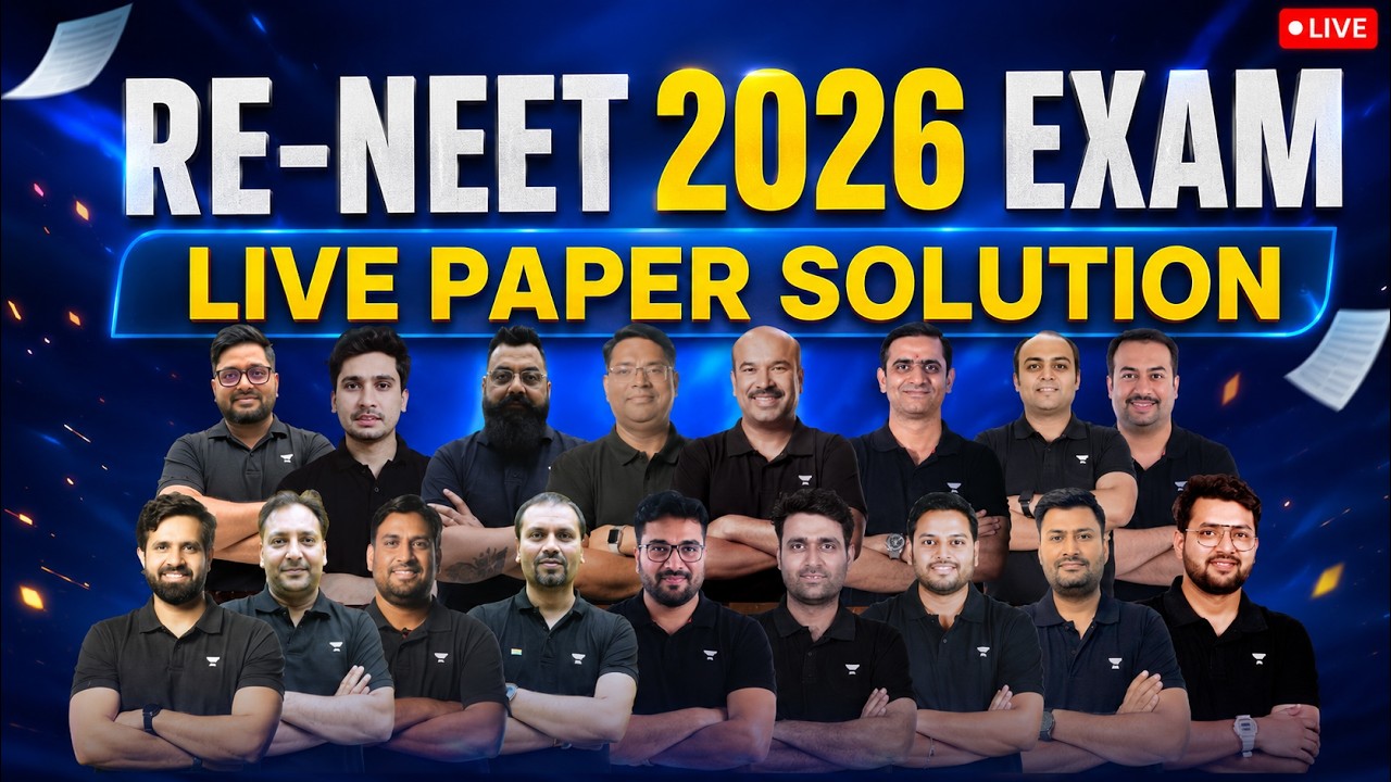 RE-NEET 2026 Exam LIVE Paper Solution 🚀 | Complete Paper Discussion by Top Unacademy