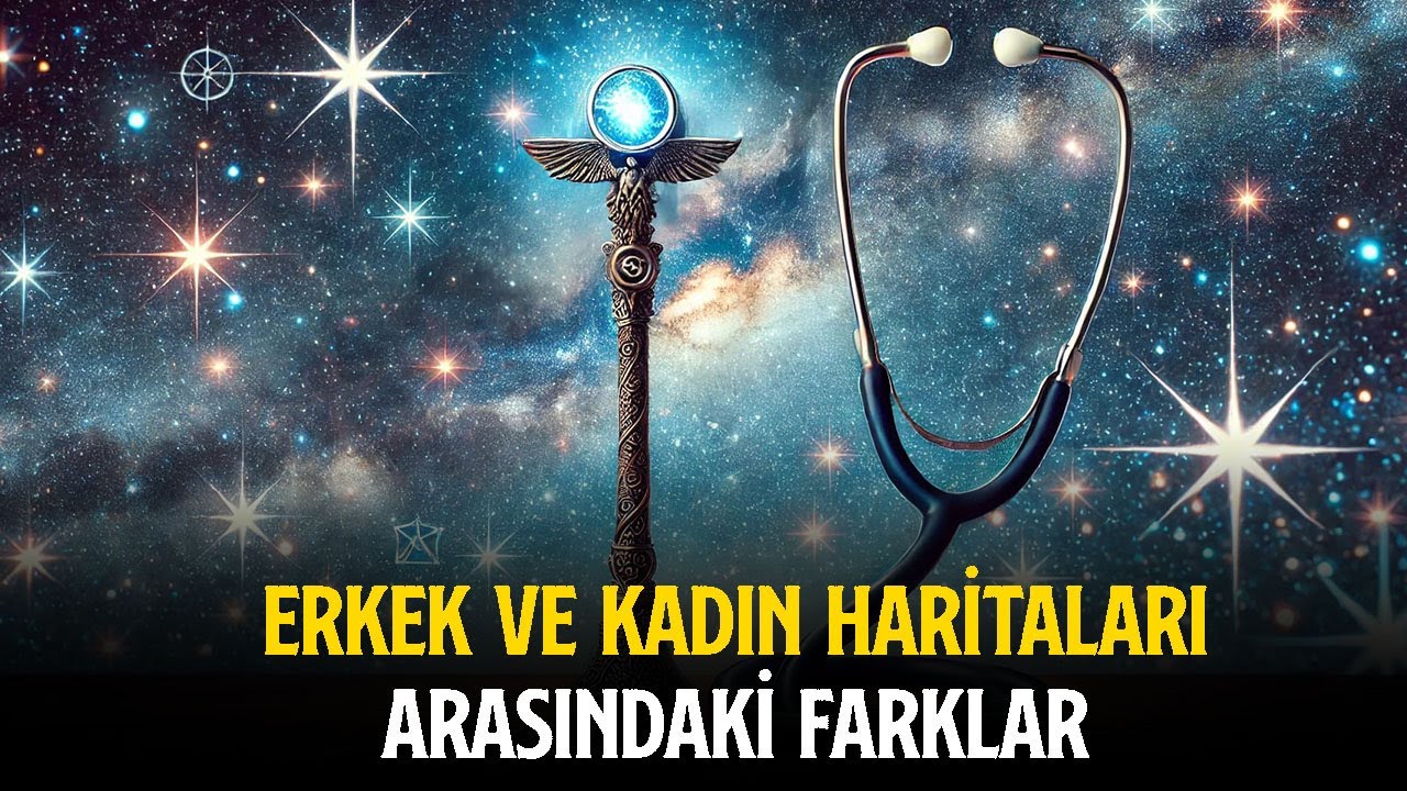 ERKEK VE KADIN HARİTALARI ARASINDAKİ FARKLAR | MEDİKAL ASTROLOJİ BÖLÜM: 4