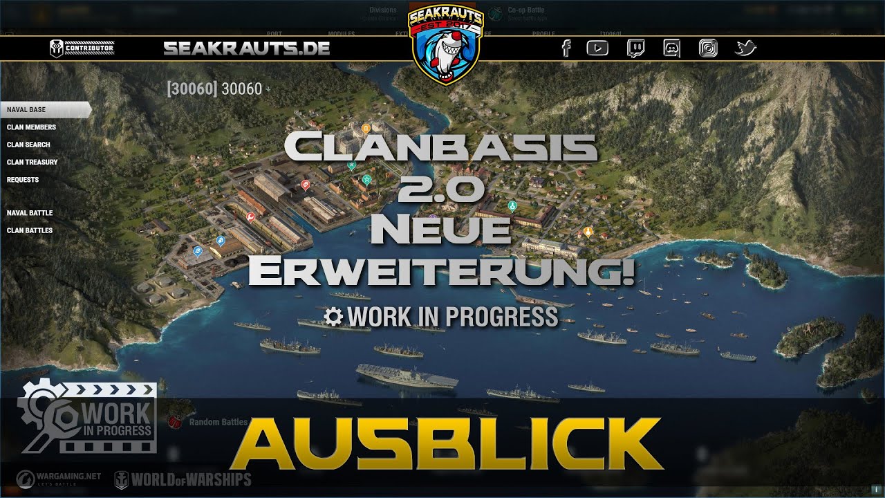 Clanbasis Erweiterung - deutsch - World of Warships