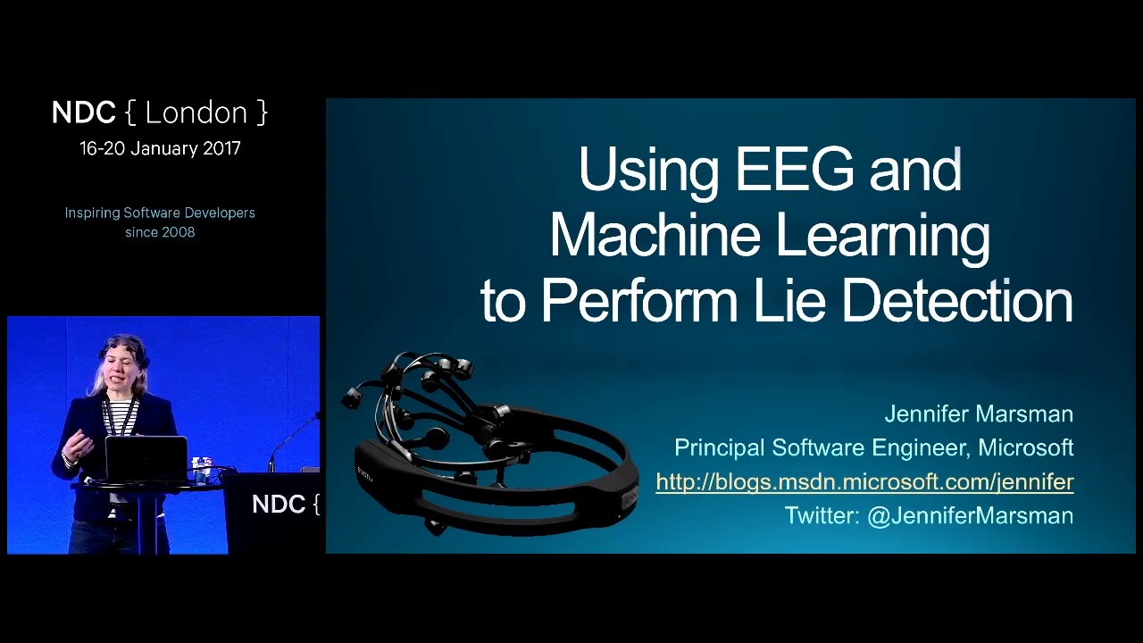 Using EEG and Azure Machine Learning to Perform Lie Detection - Jennifer Marsman