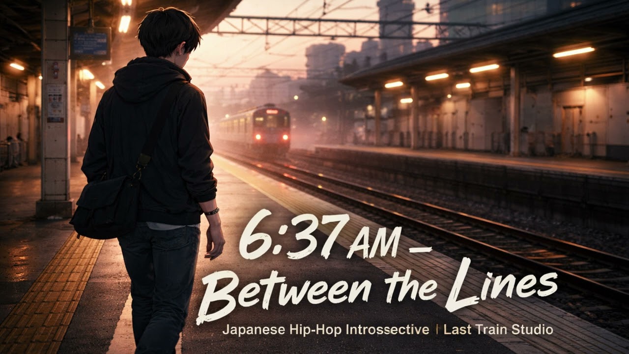 6:37 AM – Between the Lines | Japanese Hip-hop – Last Train Studio