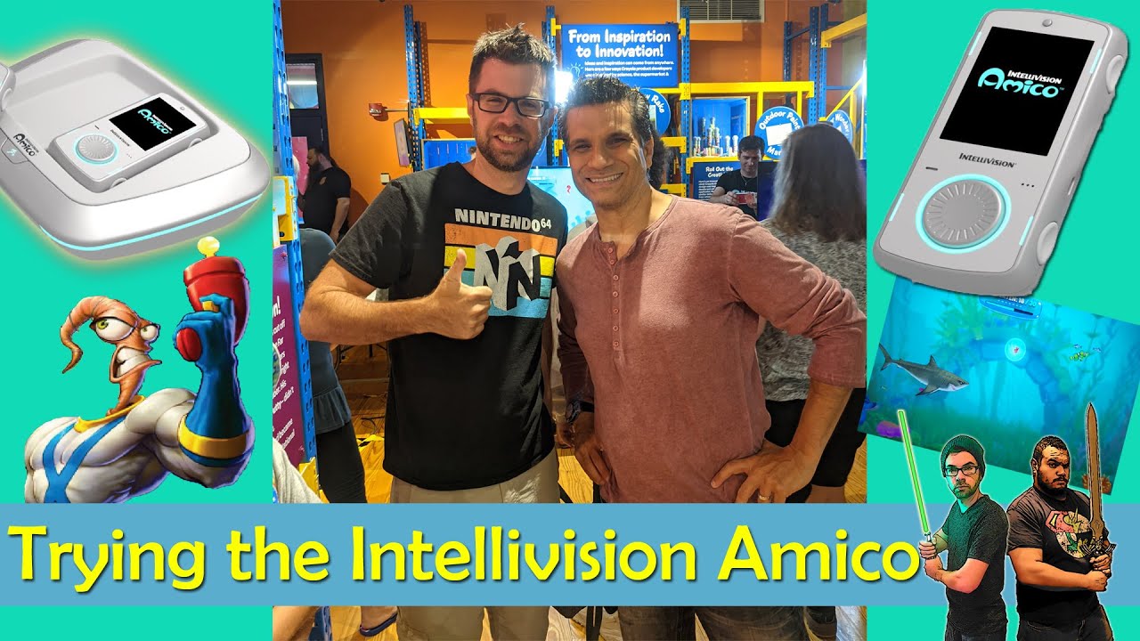 I played the Intellivision Amico with Tommy Tallarico