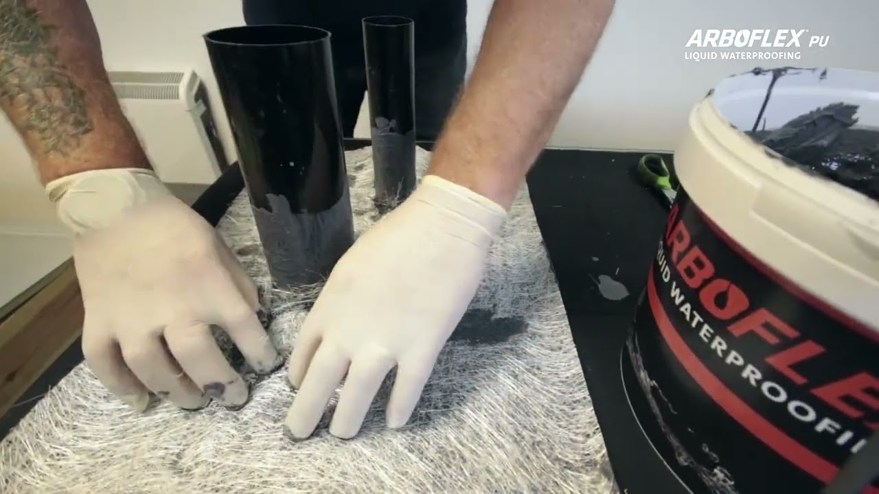 ARBOFLEX® PU Liquid Waterproofing Installation Video