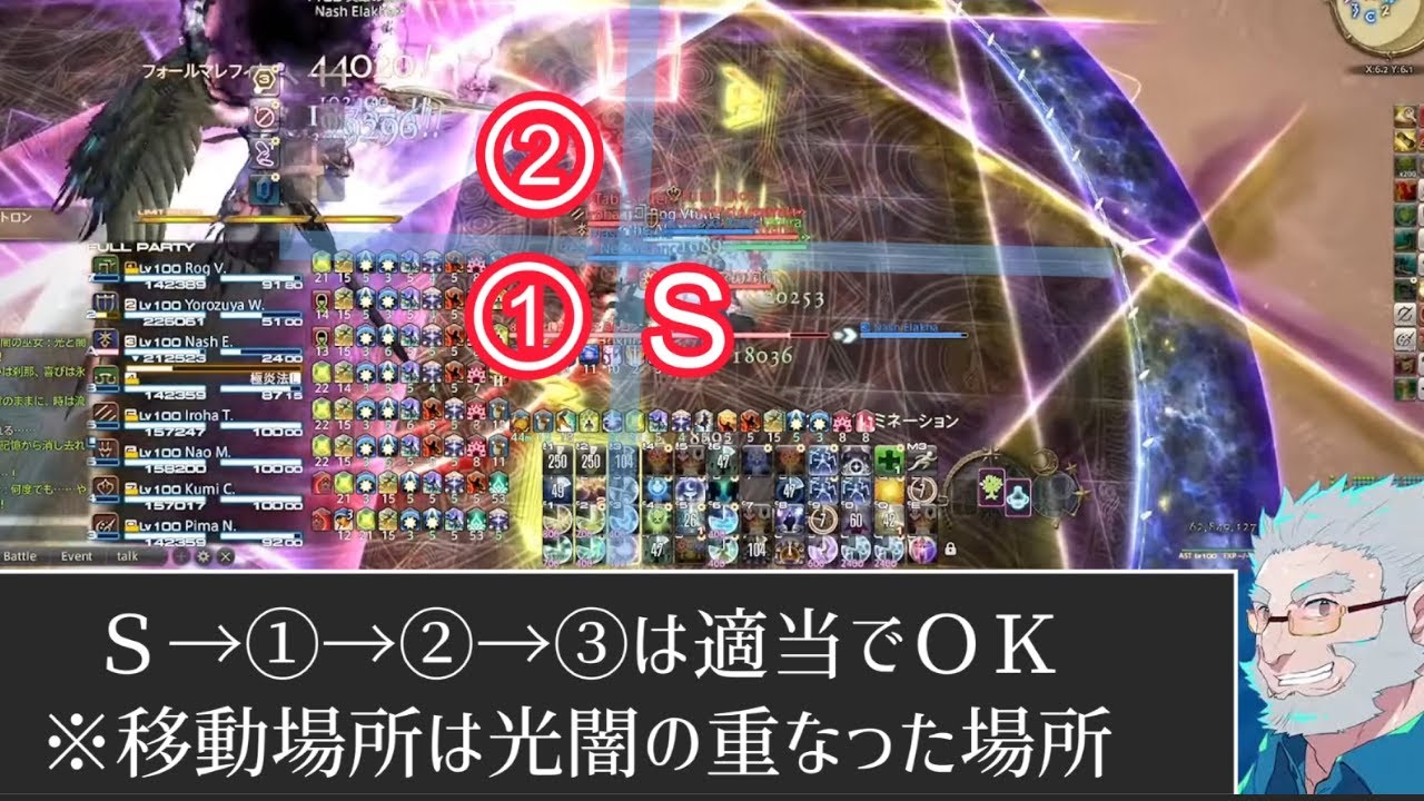 【絶エデン】光塵の剣エクサ解説動画！たぶんこれが一番簡単だと思います【FF14】