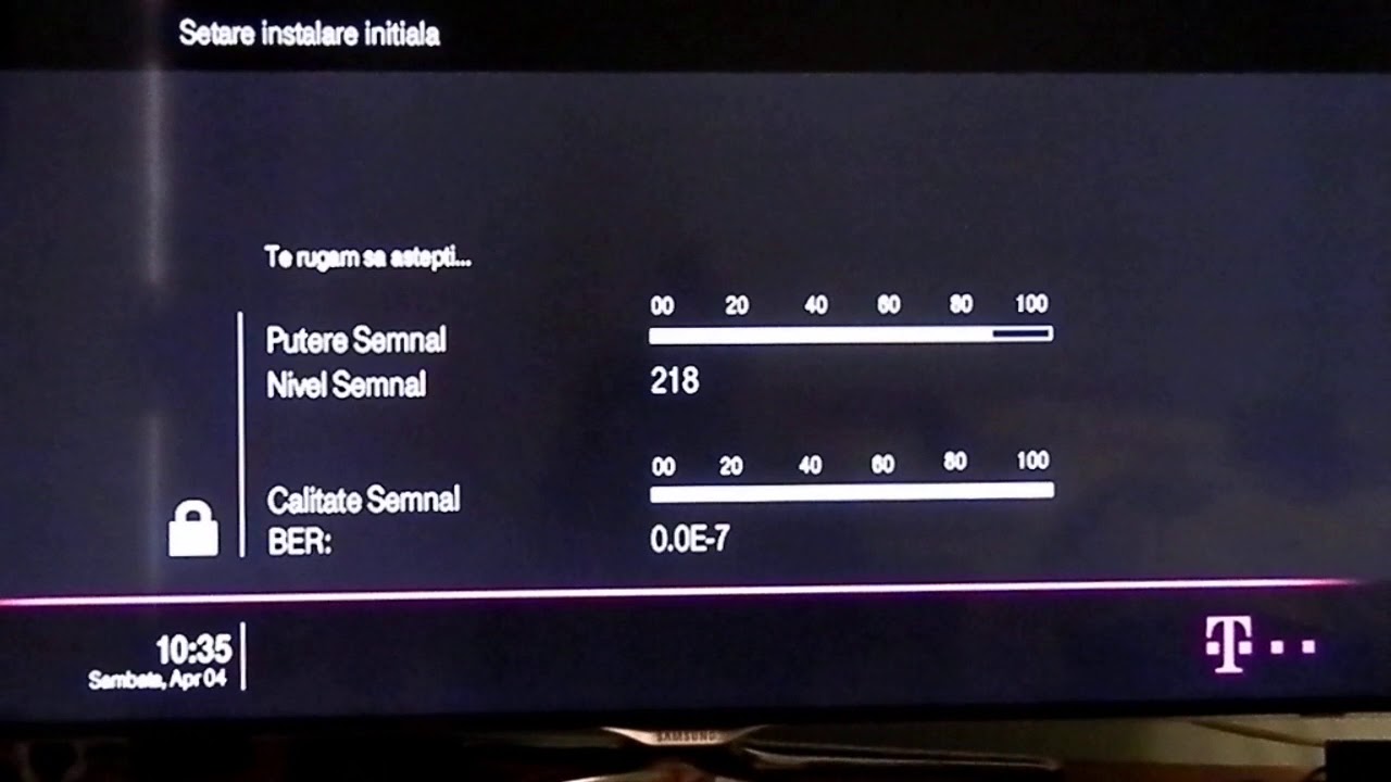 SETARI DECODOR TELEKOM (SAMSUNG HD)