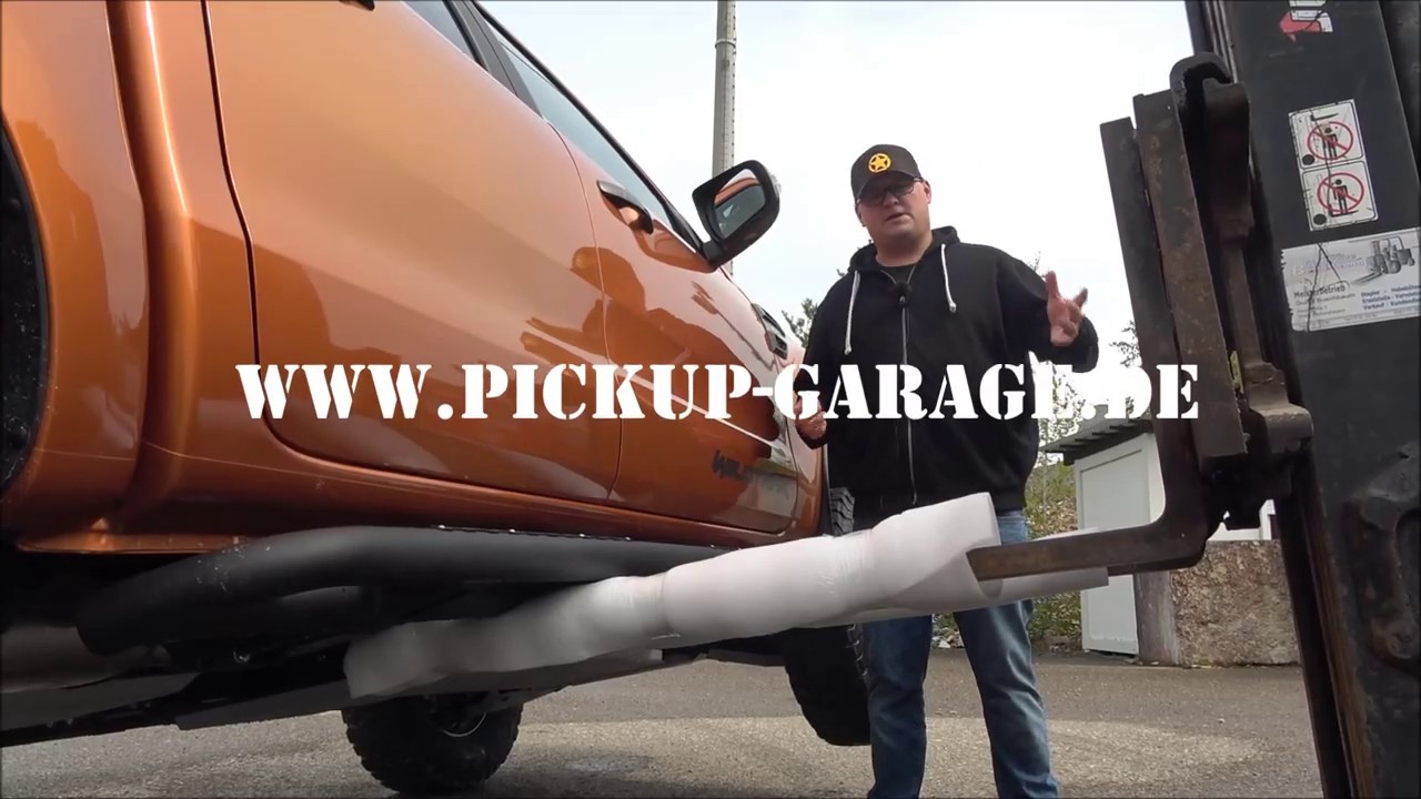 Pickup Rockslider / Trittbretter Rival - Amarok, Navara, L200, Alaskan,