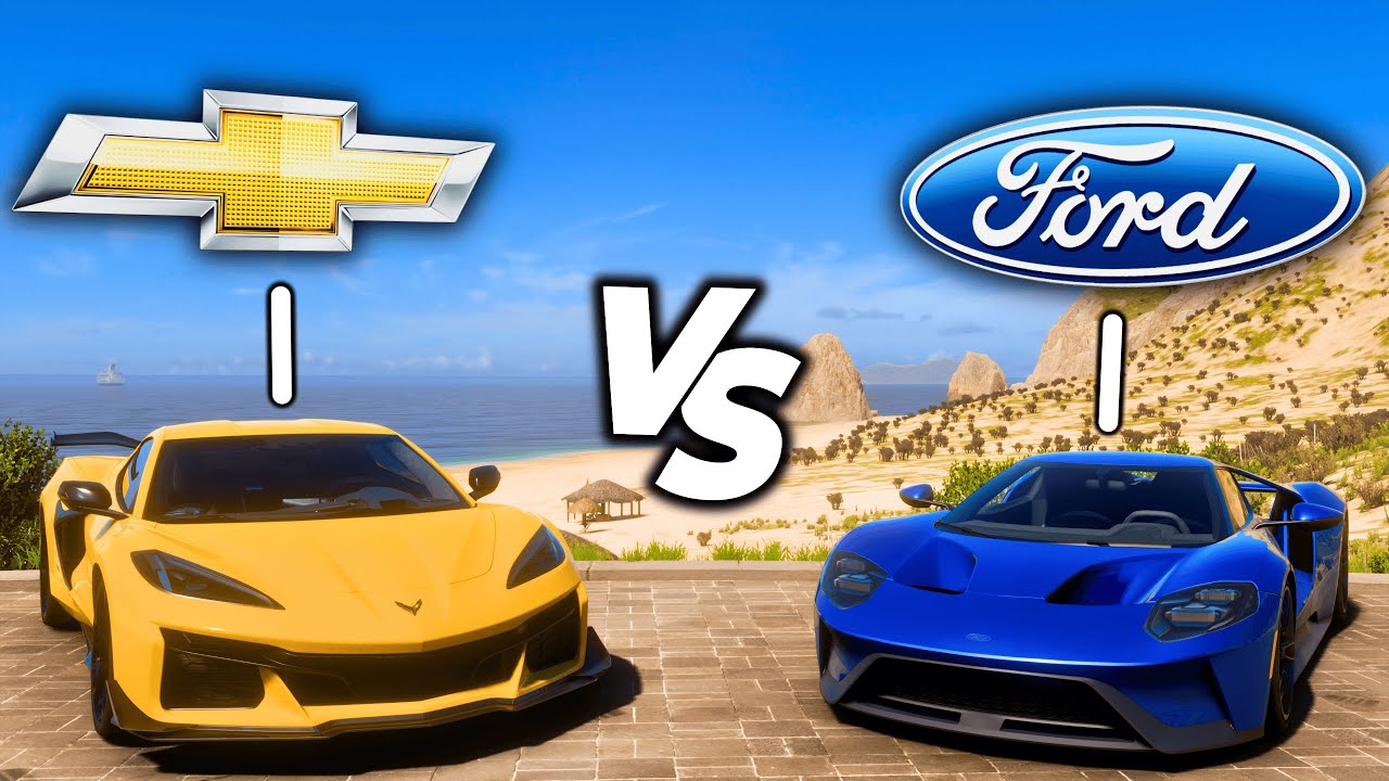 Chevy vs Ford in FH5! (ft. Mjay & BlueDuck)