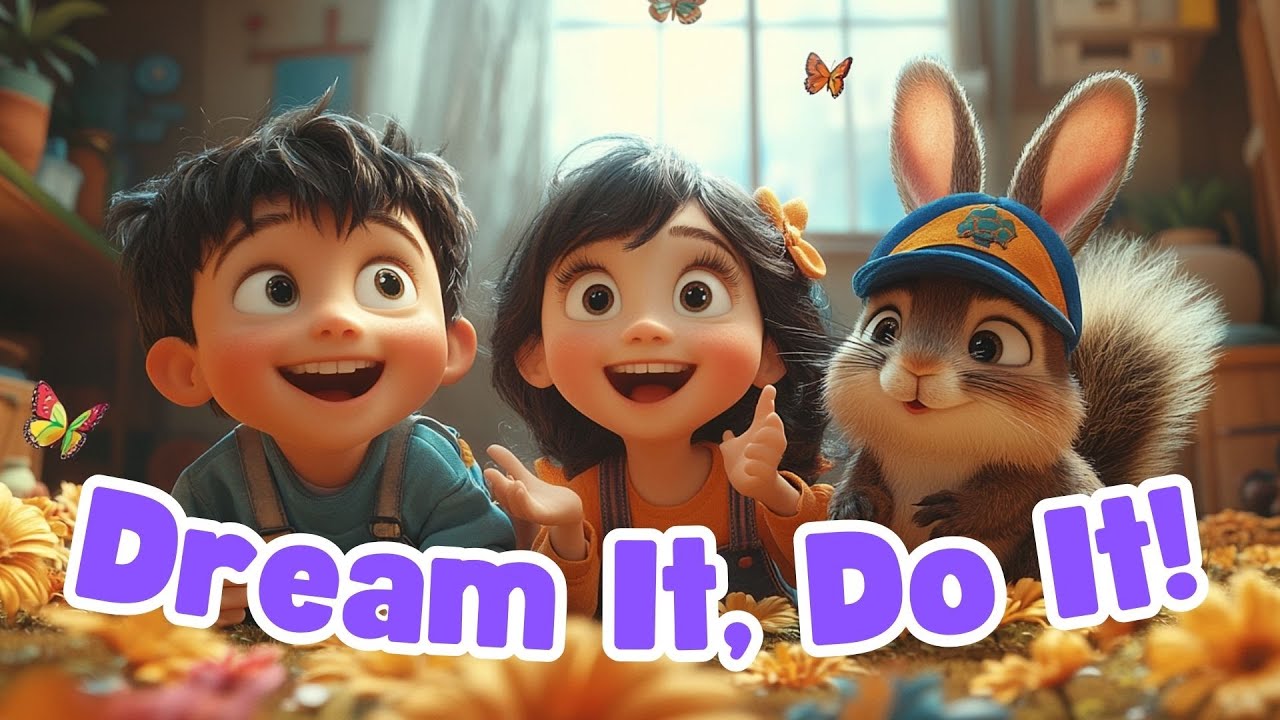 Dream It, Do It! 🌟 Fun Kids Song About Chasing Dreams!