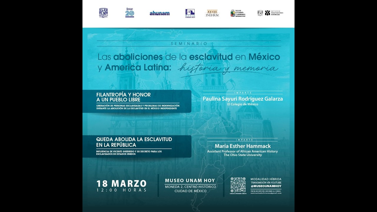 𝗦𝗲𝗺𝗶𝗻𝗮𝗿𝗶𝗼 𝗜𝗻𝘁𝗲𝗿𝗶𝗻𝘀𝘁𝗶𝘁𝘂𝗰𝗶𝗼𝗻𝗮𝗹 𝗨𝗡𝗔𝗠-𝗜𝗻𝘀𝘁𝗶𝘁𝘂𝘁𝗼 𝗱𝗲 𝗜𝗻𝘃𝗲𝘀𝘁𝗶𝗴𝗮𝗰𝗶𝗼𝗻𝗲𝘀 𝗛𝗶𝘀𝘁𝗼́𝗿𝗶𝗰𝗮𝘀