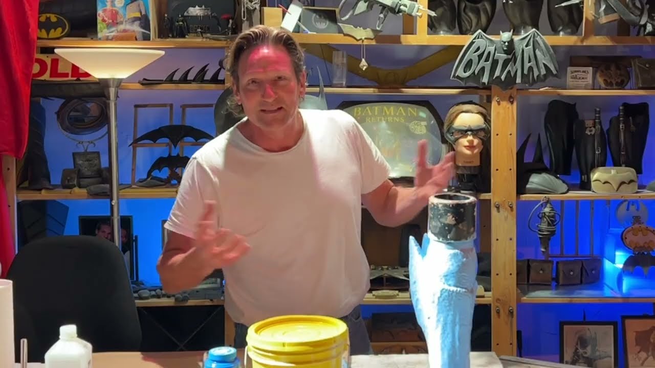 Molding My generic Batman Or Robin Glove Gauntlets sculpture