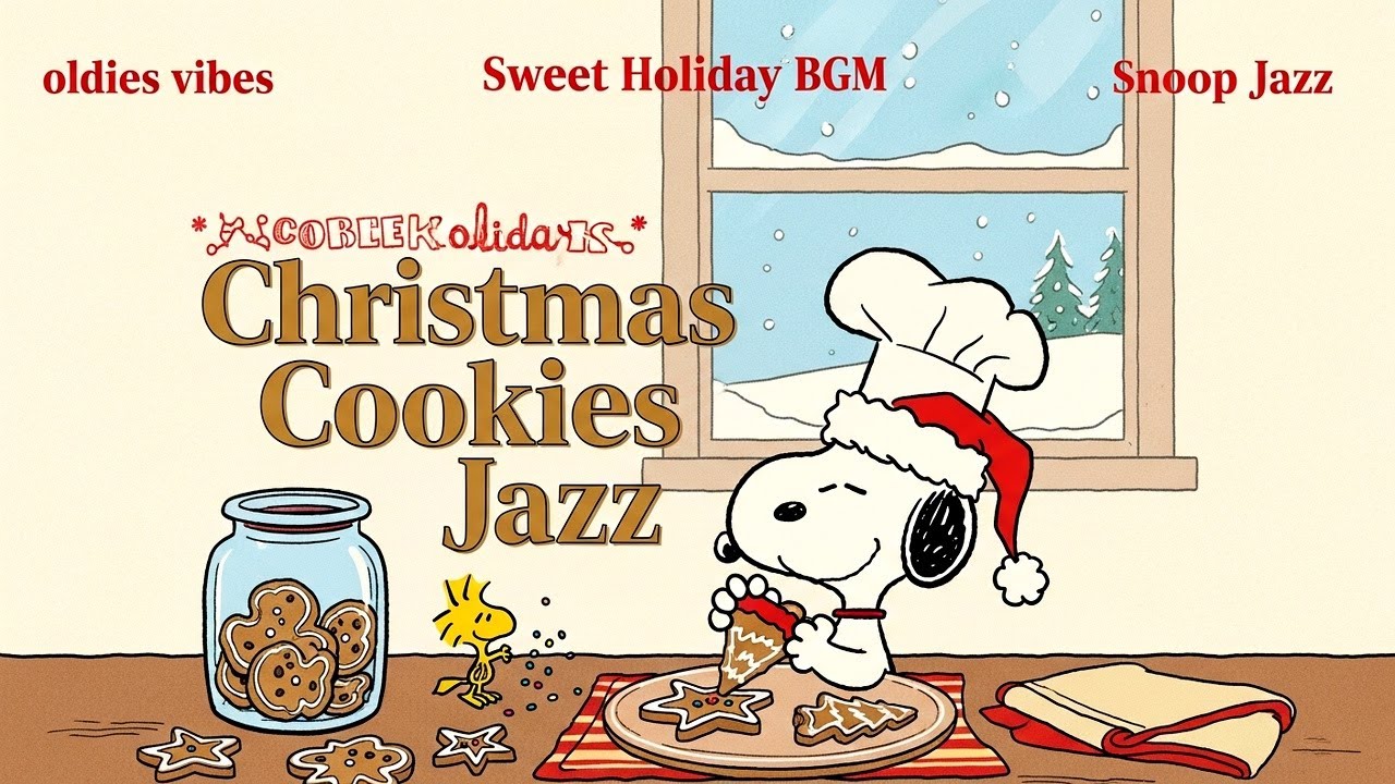 The Morning Jazz Playlist with Snoopy - Relaxing Cafe Ambience for a Productive Day 🌸