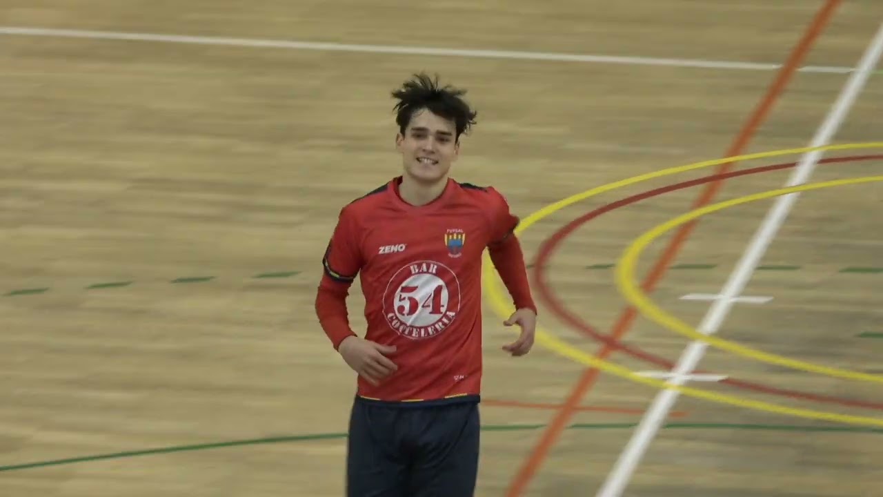 Resum Futsal 54 Mataró CE 5 - 5 Industrias Santa Coloma (DH Juvenil nacional FS (Jornada 15)