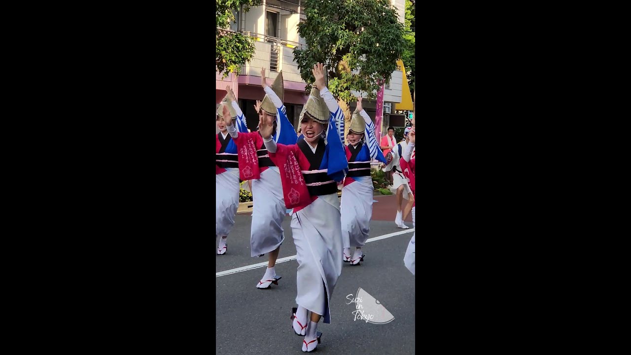 This is Iroha ren! 7 minutes of parading😊いろは連の流し踊り、スタートからゴールまで！😊第2回 高一中央通り商店会阿波踊り