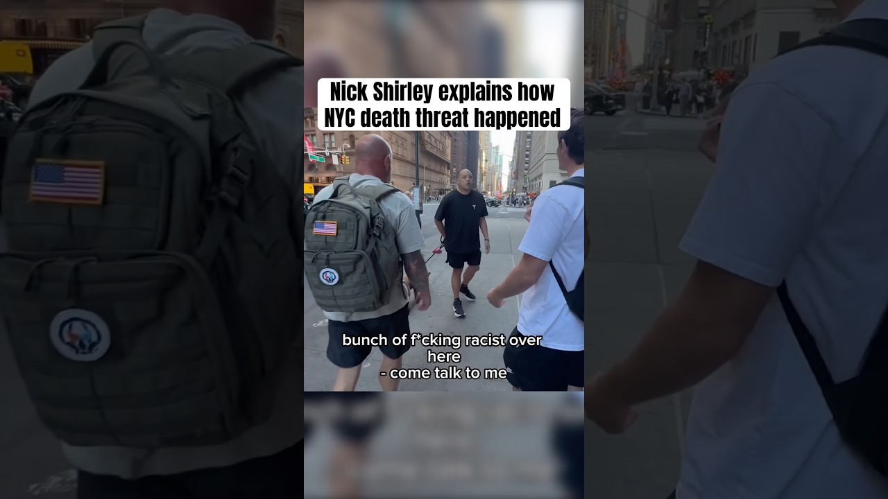 Nick Shirley exposes radical leftist who threatened him