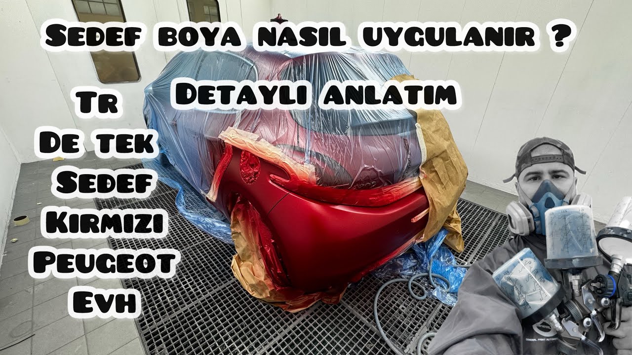 SEDEFLİ BOYA NASIL UYGULANIR  ? P&Uuml;F NOKTALARI NELERDİR EN İNCE AYRINTISINA KADAR!
