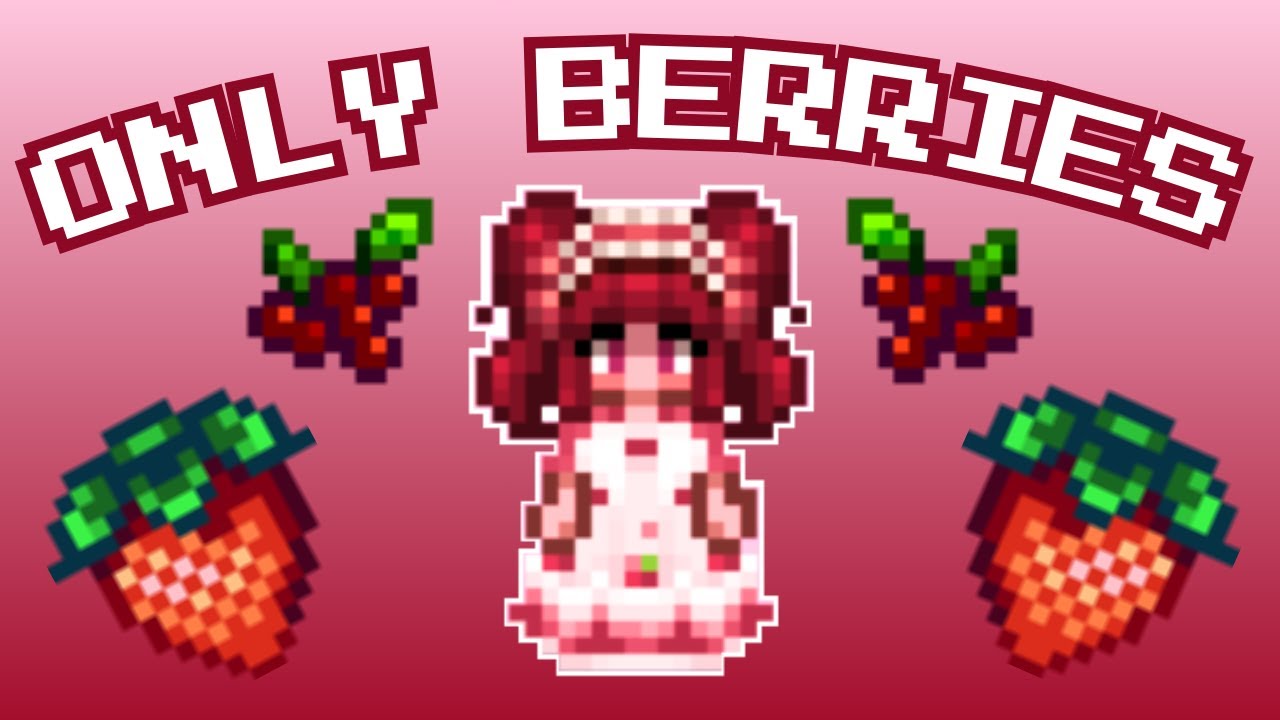Can you beat Stardew Valley using ONLY berries?