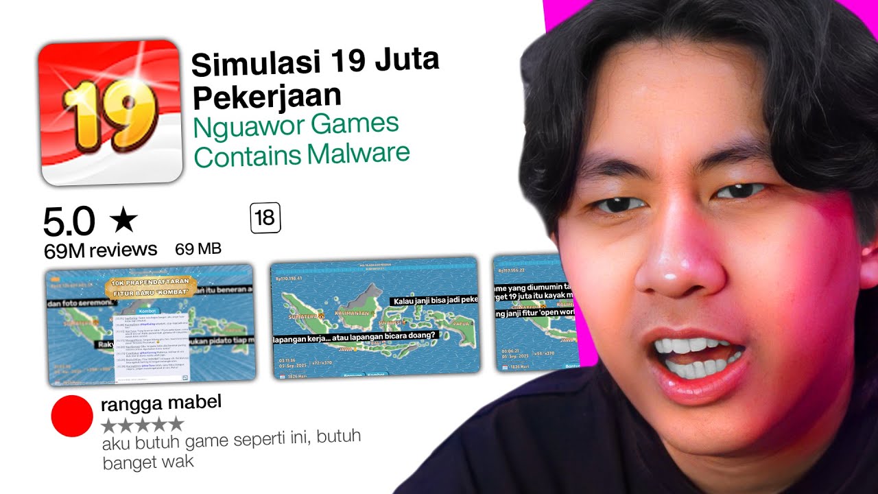 mana 19 juta lapangan pekerjaan itu dawg.. 🥀 - GAME NGUAWOR PLAYSTORE