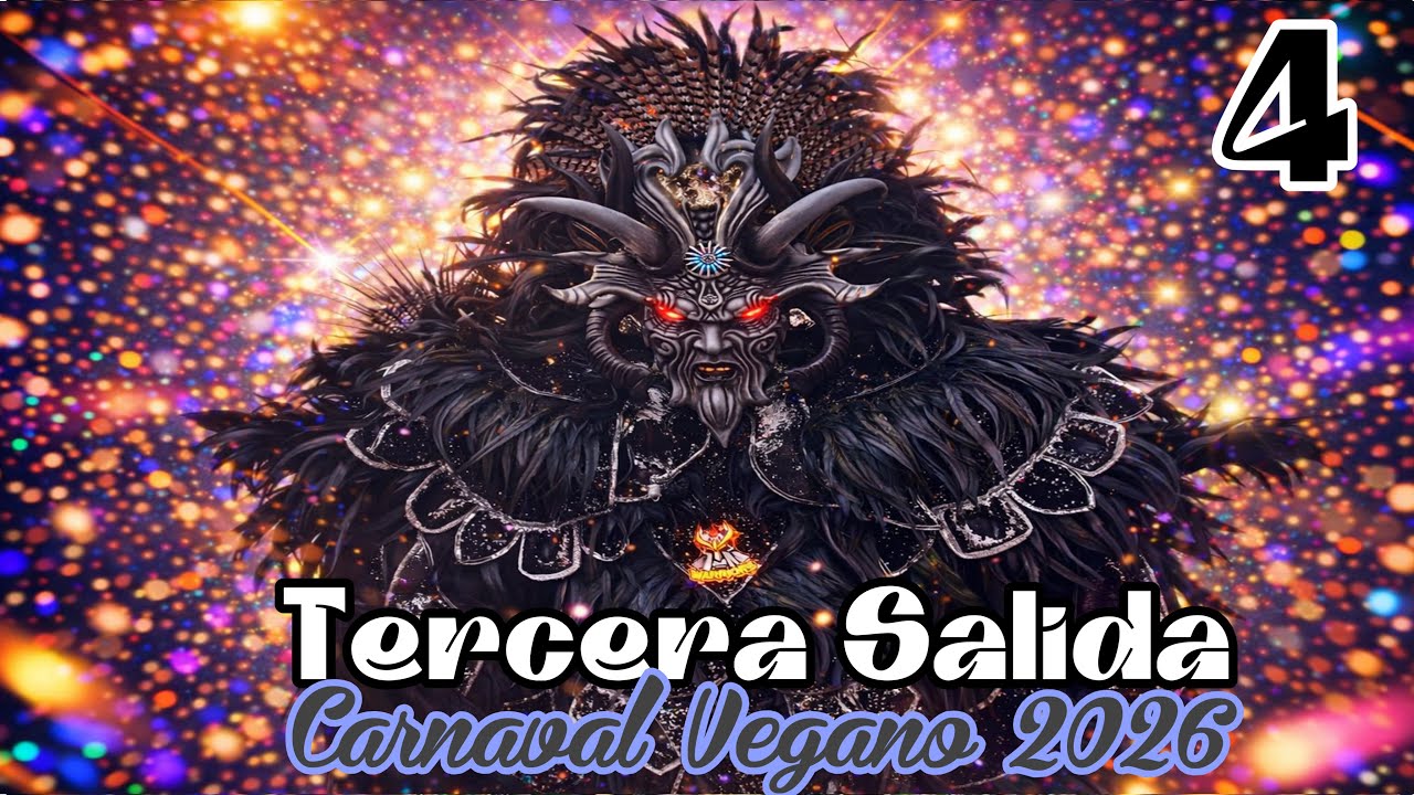 PARTE 4: Tercera Salida Carnaval Vegano 2026 | El Mejor Carnaval de América | Parte  4