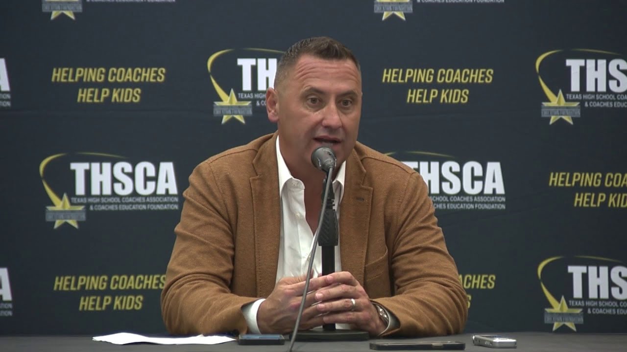 University of Texas head football coach Steve Sarkisian talks about upcoming season